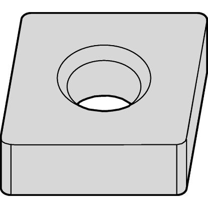Picture of WIDIA/KENNAMETAL CNMA432 WK15CT Insert 80.0° TiCN 0.031 Corner Radius
