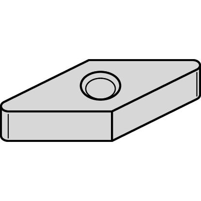 Picture of WIDIA/KENNAMETAL VNMA332 WK20CT Insert 35.0° TiN + TiCN + Al2O3 0.031 Corner Radius