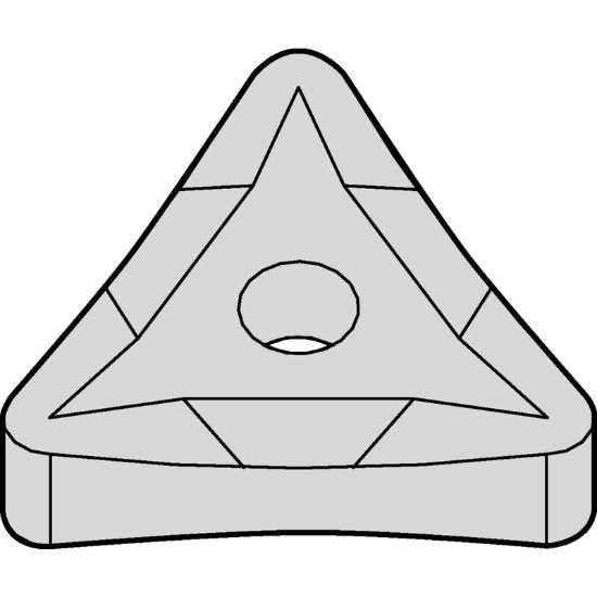 Picture of WIDIA/KENNAMETAL TNMP331 WS10PT Insert Triangle AlTiSiN 0.016 Corner Radius