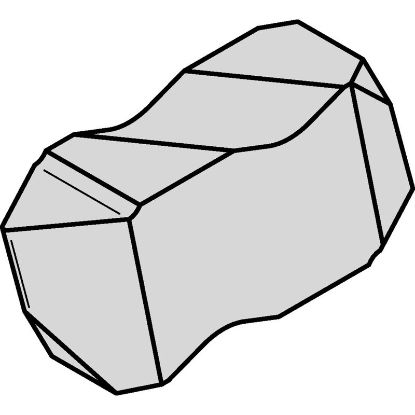 Picture of WIDIA/KENNAMETAL NTP2L Top Notch Groove Threading,Threading Insert Partial Profile TiAlN 8.00TPI - 36.00TPI 3.18MM - 0.71MM UN