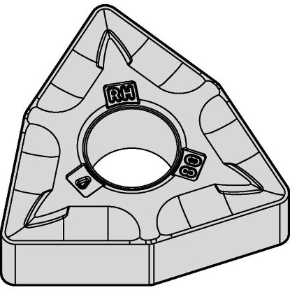 Picture of WIDIA/KENNAMETAL WNMG332RH WK15CT Insert Trigon TiCN 0.031 Corner Radius