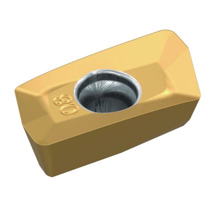 Picture of WIDIA/KENNAMETAL XDCT 110408PDERML WU35Powder Metal Milling Insert Paralelagram TiN 0.031 Corner Radius