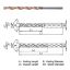 Picture of WIDIN SF50814683 14.683 - 37/64 DIA 140° Point 2 Flute 8XD Drill