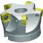 Picture of WIDIA/KENNAMETAL VXF040Z04S22XD12 Milling Cutter 1.500 Cutter Diameter Face Mill 0.866