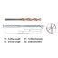 Picture of WIDIN HPI508162N 16.20MM DIA 140° Point 2 Flute 8XD Drill