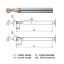 Picture of WIDIN WB502200200 DIA 20MM SH 0.7874 LOC 1.4961 OAL 7.8740 End Mill Standard Flute Standard Helix Carbide AlTiN Single End Ball Nose WINNER