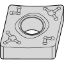 Picture of WIDIA/KENNAMETAL CNMM54365 WM25CT Insert 80.0° TTiN + TiCN + Al2O3 + TiOCN 0.047 Corner Radius