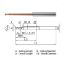 Picture of WIDIN ZSTNR2010-15-0902 DIA 1MM SH 0.2362 LOC 0.0315 OAL 2.3622 End Mill Standard Flute Standard Helix Carbide AlTiN Single End Corner Radius 0.0079 0.20MM Z-STAR