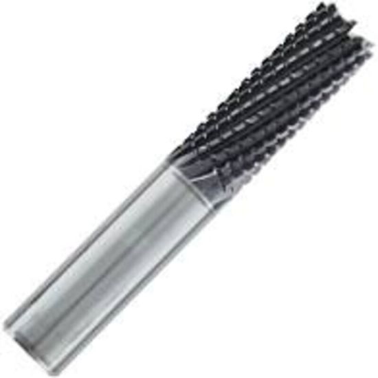 Picture of WIDIN WROU514120-100E DIA 12MM SH 0.4724 LOC 1.9685 OAL 3.9370 End Mill Carbide Diamond Single End Square Sharp Z-GRA-MATE