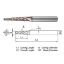 Picture of WIDIN WTE51401000516 DIA 1MM SH 0.1575 LOC 0.6299 OAL 1.9685 End Mill Taper Flute Carbide AlTiN Single End Square Sharp WINNER
