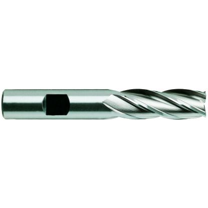 Picture of YG-1 04102HF DIA 23/32 SH 0.50 LOC 1.6250 OAL 3.6250 End Mill Standard Flute Standard Helix HSS TiAlN Single End Square Sharp General Purpose
