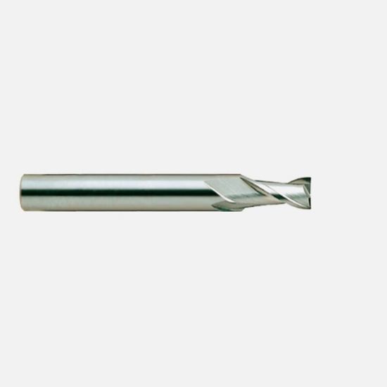 Picture of YG-1 01576TC DIA 9/32 SH 0.3125 LOC 0.7500 OAL 2.50 End Mill Standard Flute Standard Helix Carbide TiCN Single End Square Sharp Carbide End Mill