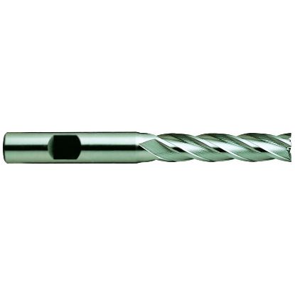 Picture of YG-1 05485CC DIA 2 SH 2.00 LOC 4.00 OAL 7.7500 End Mill Standard Flute Standard Helix Cobalt TiCN Single End Square Sharp General Purpose