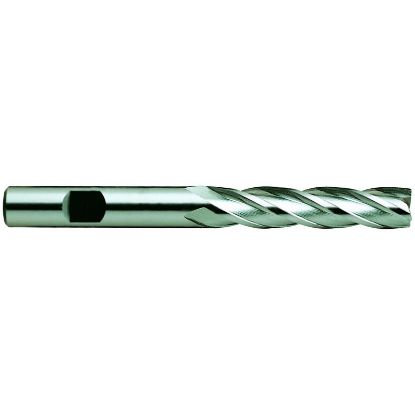 Picture of YG-1 08239HC DIA 2 SH 2.00 LOC 6.00 OAL 9.7500 End Mill Standard Flute Standard Helix HSS TiCN Single End Square Sharp General Purpose