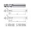 Picture of WIDIN ZSLNR2006-4-01 DIA 0.60MM SH 0.1575 LOC 0.0157 OAL 1.968 End Mill Standard Flute Standard Helix Carbide AlTiN Single End Corner Radius 0.0039 0.10MM Z-STAR