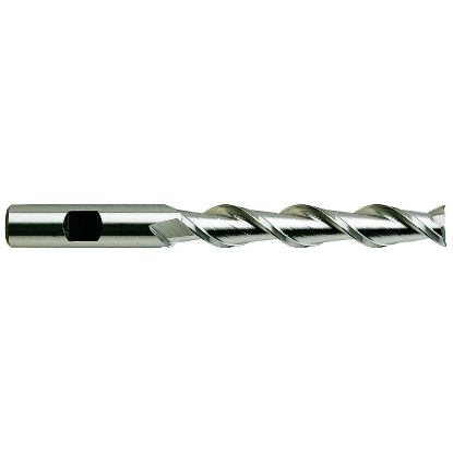 Picture of YG-1 19109HN DIA 3/4 SH 0.7500 LOC 4.00 OAL 6.2500 End Mill Standard Flute Standard Helix HSS TiN Single End Square Sharp General Purpose
