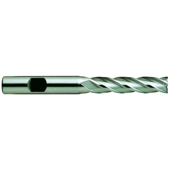 Picture of YG-1 05235HC DIA 2 SH 2.00 LOC 4.00 OAL 7.7500 End Mill Standard Flute Standard Helix HSS TiCN Single End Square Sharp General Purpose
