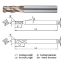 Picture of WIDIN WR50416020 DIA 16MM SH 0.6299 LOC 1.2598 OAL 5.9055 End Mill Standard Flute Standard Helix Carbide AlTiN Single End Corner Radius 0.0787 2.00MM WINNER