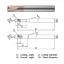 Picture of WIDIN WSPM4060-20L DIA 6MM SH 0.2362 LOC 0.2362 OAL 3.5433 End Mill Carbide AlTiN Single End High Feed0.0787 2.00MM WINNER