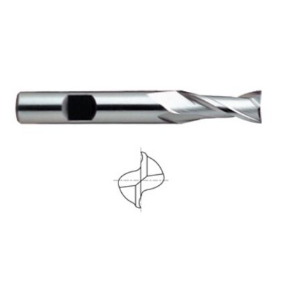 Picture of YG-1 01540PF DIA 1 SH 1.00 LOC 1.6250 OAL 4.1250 End Mill Standard Flute Standard Helix Powder Metal TiAlN Single End Square Sharp ASP