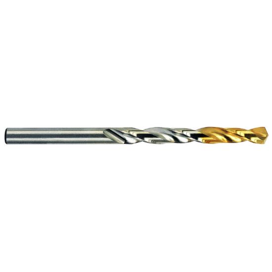 Picture of YG-1 D2GP187223 #34 HSS(M42) Jobbers Length Straight Shank Gold-P Drill S