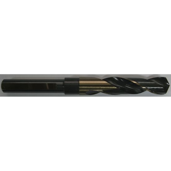 Picture of YG-1 D1191039 39/64 HSS(M2) 118 DEGREE Split Point 3 Flat Gold & Black S & D Drill