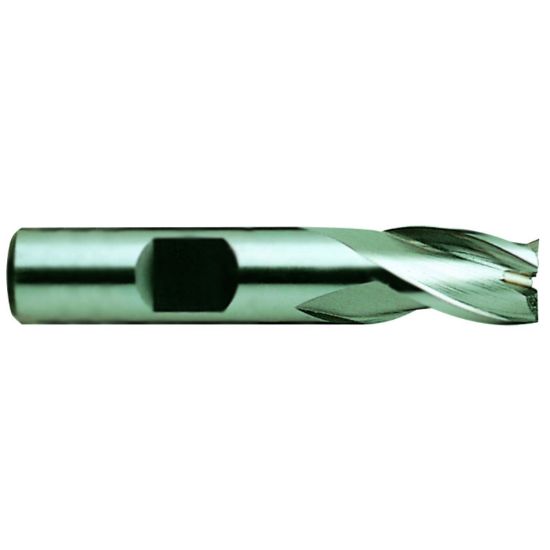 Picture of YG-1 22265CF DIA 1/8 SH 0.2500 LOC 0.1875 OAL 1.0930 End Mill Standard Flute Standard Helix Cobalt TiAlN Single End Square Sharp General Purpose