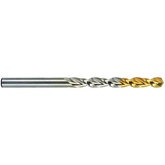 Picture of YG-1 DLGP511012 3/16 HSS(M35) Jobber, WORM Pattern Type SS Gold-P Drill For Deep Holes