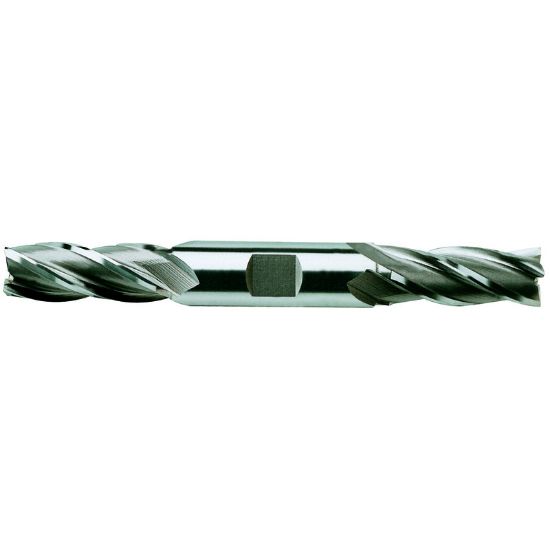 Picture of YG-1 12426CE DIA 1 SH 1.00 LOC 1.8750 OAL 6.3750 End Mill Standard Flute Standard Helix Cobalt TiAlN Double End Square Sharp General Purpose