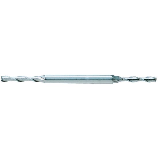 Picture of YG-1 51270CN DIA 11/64 SH 0.1875 LOC 0.8750 OAL 3.2500 End Mill Standard Flute Standard Helix Cobalt TiN Double End Square Sharp General Purpose
