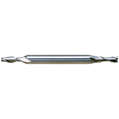 Picture of YG-1 50254CC DIA 3/64 SH 0.1875 LOC 0.1406 OAL 2.2500 End Mill Standard Flute Standard Helix Cobalt TiCN Double End Square Sharp General Purpose