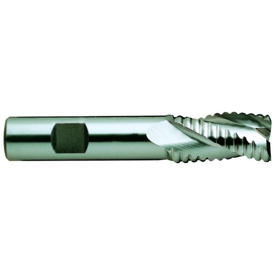 Picture of YG-1 66321CE DIA 1/2 SH 0.50 LOC 1.2500 OAL 3.2500 End Mill Cobalt TiAlN Single End Square Sharp General Purpose