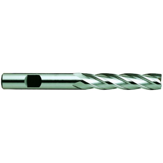Picture of YG-1 08239HF DIA 2 SH 2.00 LOC 6.00 OAL 9.7500 End Mill Standard Flute Standard Helix HSS TiAlN Single End Square Sharp General Purpose
