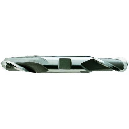 Picture of YG-1 45337 DIA 5/8 SH 0.6250 LOC 1.1250 OAL 4.50 End Mill Standard Flute Standard Helix Cobalt Uncoated Double End Ball Nose General Purpose