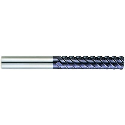 Picture of YG-1 EM834120 DIA 12MM SH 0.4724 LOC 2.2047 OAL 4.3307 End Mill Standard Flute High Helix Carbide TiAlN Single End Square Sharp X-Power