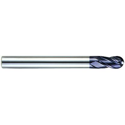 Picture of YG-1 EM876250 DIA 25MM SH 0.9843 LOC 0.9843 OAL 4.0945 End Mill Standard Flute Standard Helix Carbide TiAlN Single End Ball Nose X-Power