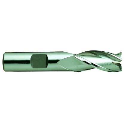 Picture of YG-1 23261CC DIA 3/32 SH 0.2500 LOC 0.2500 OAL 1.2500 End Mill Standard Flute Standard Helix Cobalt TiCN Single End Square Sharp General Purpose