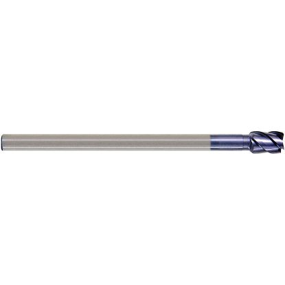 Picture of YG-1 93399 DIA 7/8 SH 0.7500 LOC 1.2500 OAL 8.00 End Mill Standard Flute High Helix Carbide TiAlN Single End Square Sharp X-Power