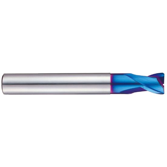 Picture of YG-1 G8A36120 DIA 12MM SH 0.4724 LOC 0.5906 OAL 2.9528 End Mill Standard Flute Standard Helix Carbide TiAlN Single End Corner Radius 0.0118 0.30MM X-5070 End Mill