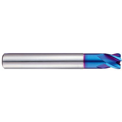 Picture of YG-1 G8A47100 DIA 10MM SH 0.3937 LOC 0.4331 OAL 2.7559 End Mill Standard Flute Standard Helix Carbide TiAlN Single End Corner Radius 0.0394 1.00MM X-5070 End Mill
