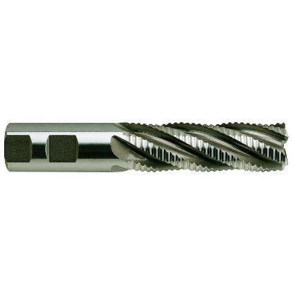 Picture of YG-1 61445CC DIA 1-1/4 SH 1.2500 LOC 3.00 OAL 5.50 End Mill Cobalt TiCN Single End Square Sharp General Purpose