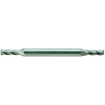 Picture of YG-1 53256CN DIA 1/16 SH 0.1875 LOC 0.1875 OAL 2.2500 End Mill Standard Flute Standard Helix Cobalt TiN Double End Square Sharp General Purpose
