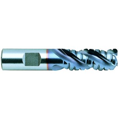 Picture of YG-1 66906PC DIA 1 SH 1.00 LOC 2.00 OAL 4.50 End Mill Powder Metal TiCN Single End Corner Radius 0.0600 1.52MM ASP