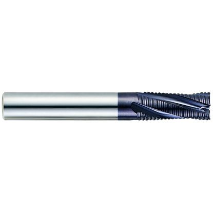 Picture of YG-1 EM814140 DIA 14MM SH 0.5512 LOC 1.0236 OAL 3.2677 End Mill Carbide TiAlN Single End Square Sharp X-Power