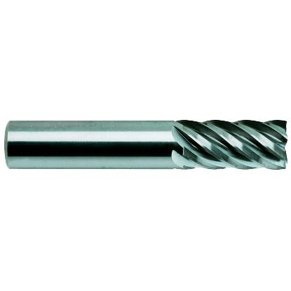 Picture of YG-1 84584 DIA 3/8 SH 0.3750 LOC 0.8750 OAL 2.50 End Mill Standard Flute Standard Helix Carbide Uncoated Single End Square Sharp Carbide End Mill