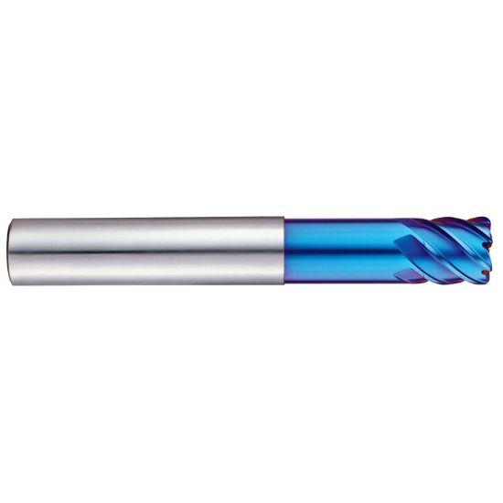 Picture of YG-1 G8A39915 DIA 20MM SH 0.7874 LOC 2.9921 OAL 5.5118 End Mill Standard Flute High Helix Carbide TiAlN Single End Corner Radius 0.0787 2.00MM X-5070 End Mill