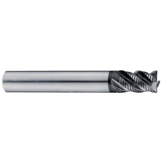 Picture of YG-1 G90764 DIA 1 SH 1.00 LOC 1.2500 OAL 4.00 End Mill Carbide TiAlN Single End Corner Radius 0.0400 1.02MM X-SPEED End Mill