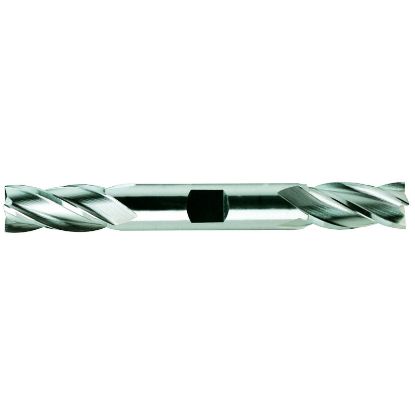 Picture of YG-1 E9986056TF DIA 7/8 SH 0.8750 LOC 1.8750 OAL 6.1250 End Mill Standard Flute Standard Helix Powder Metal TiAlN Double End Square Sharp Tank-Power End Mill
