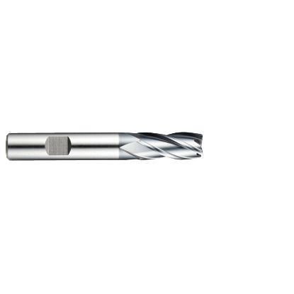 Picture of YG-1 GYG65056 DIA 7/8 SH 0.8750 LOC 1.8750 OAL 4.1250 End Mill Standard Flute Variable Helix Powder Metal TiAlN Single End Square Sharp Only One