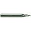 Picture of YG-1 88902TN DIA 3/16 SH 0.50 LOC 1.2500 OAL 4.00 End Mill Standard Flute Standard Helix Carbide TiN Single End Ball Nose Carbide End Mill